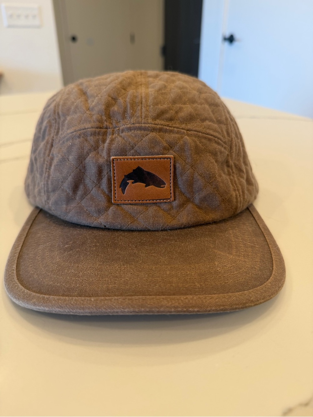 Simms Men’s Brown Fishing Hat Adjustable Cap